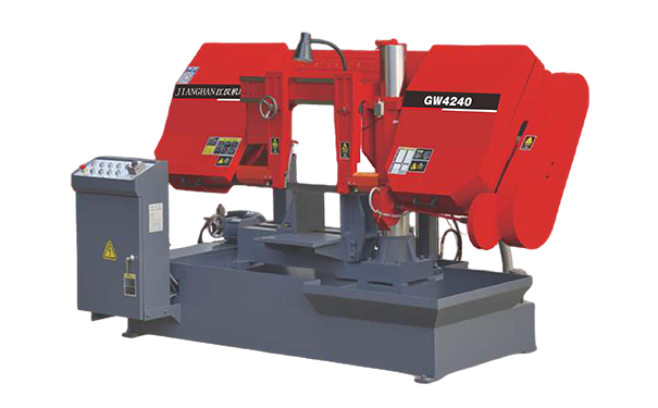 雨湖GW4240双柱卧式带锯床