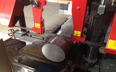 雨湖卧式带锯床加工时出现明显振荡如何排查？